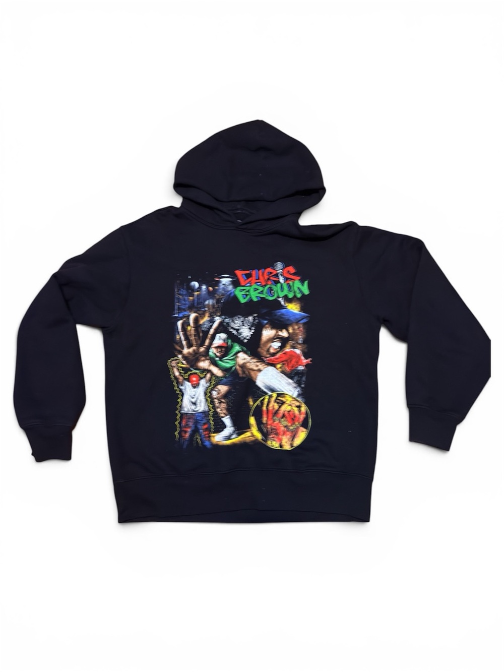 Chris Brown Breezy Bowl 2025 Tour Hoodie Sweatshirt Casual Pullover